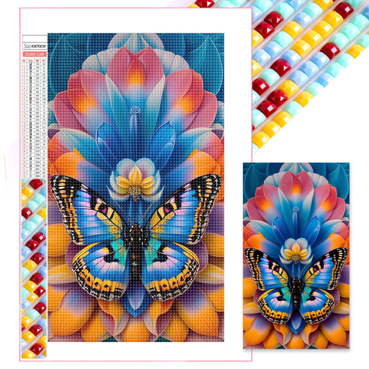 Butterfly - Full Square Drill Diamond Painting 40*70CM