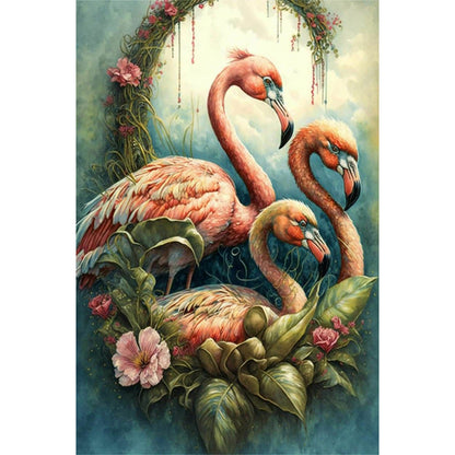 Flamingo - Full Round Drill Diamond Painting 40*60CM
