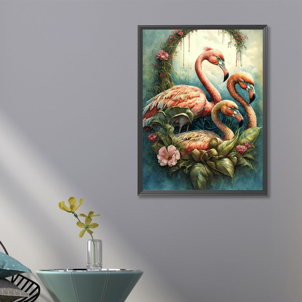 Flamingo - Full Round Drill Diamond Painting 40*60CM