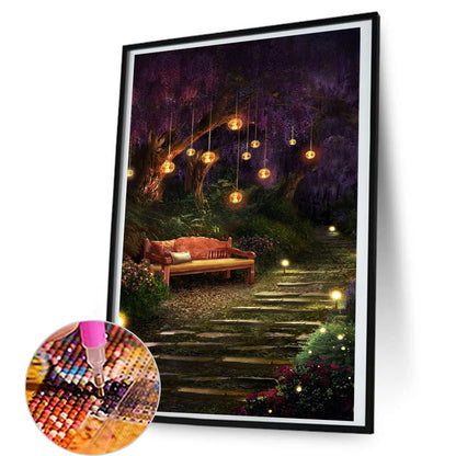Quiet Path - Full Round Drill Diamond Painting 45*80CM