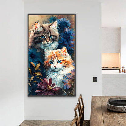 Watercolor Cat - Full Square Drill Diamond Painting 40*70CM