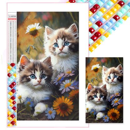 Watercolor Cat - Full Square Drill Diamond Painting 40*70CM