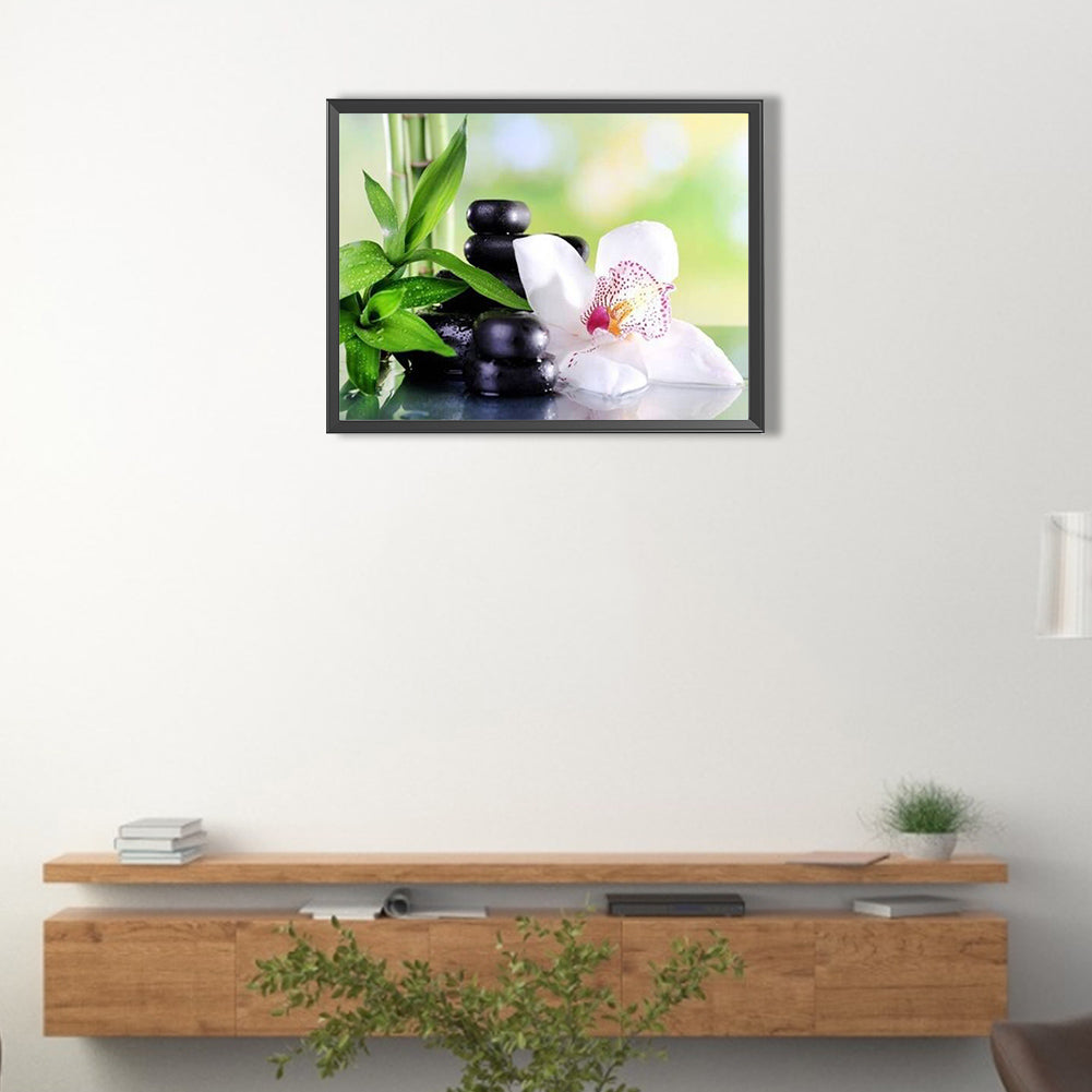 Zen Pebbles - Full Round Drill Diamond Painting 40*30CM