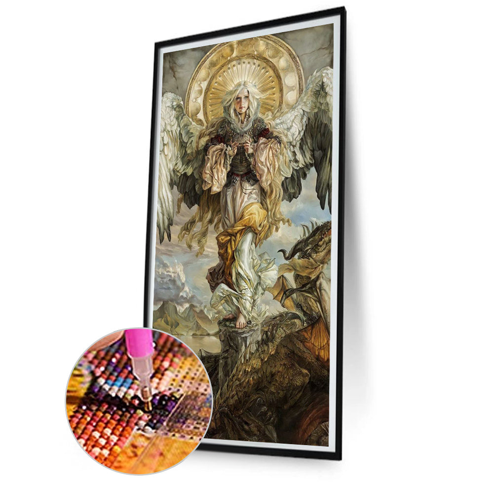 Angel Character Series - Full Square Drill Diamond Painting 40*80CM