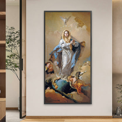 Virgin Mary - Full Square Drill Diamond Painting 40*80CM