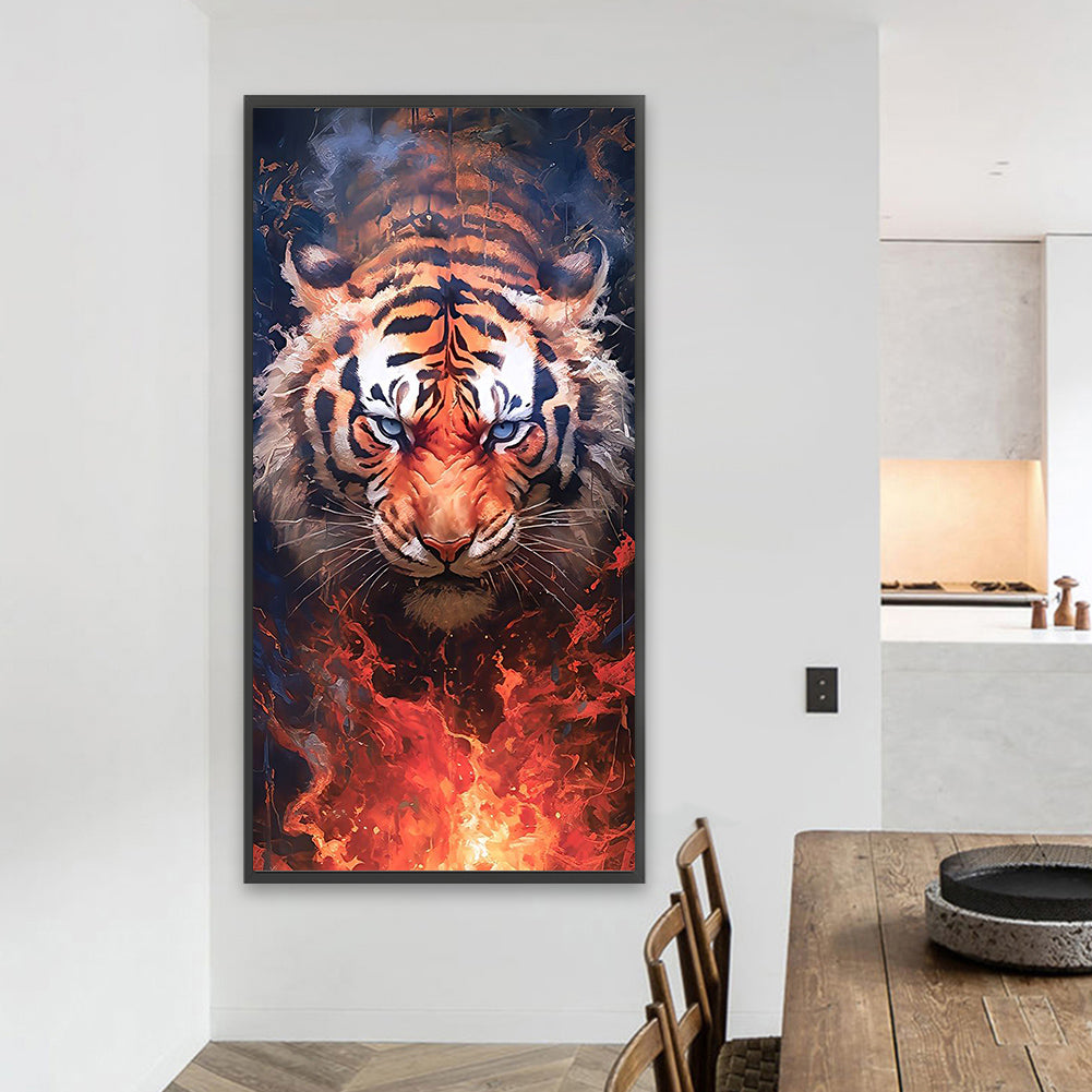 Tiger - Full Square Drill Diamond Painting 50x100CM