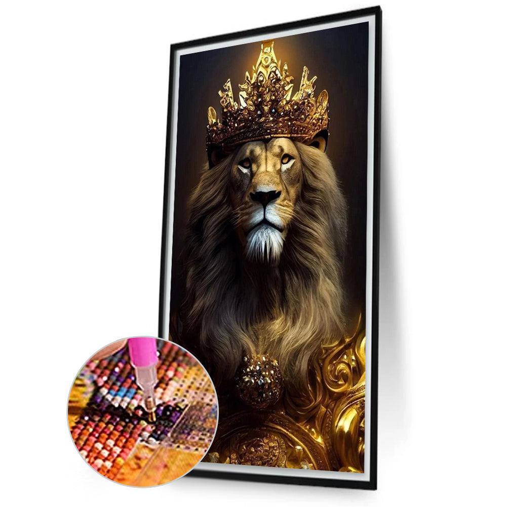 King - Full Square Drill Diamond Painting 60x100CM