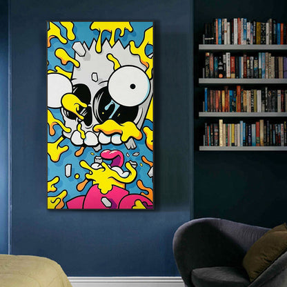 Funny Simpson - Full Round Drill Diamond Painting 45*80CM