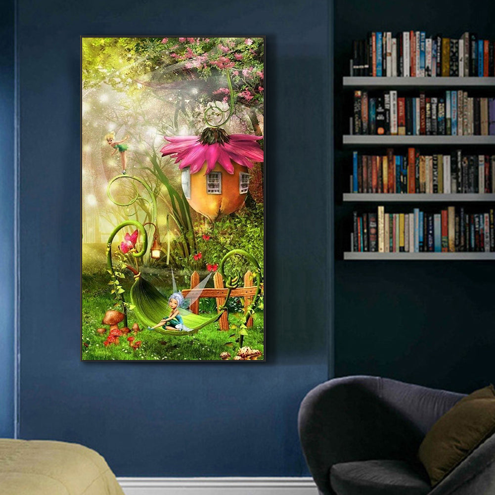 Forest Elves - Full Round Drill Diamond Painting 45*80CM