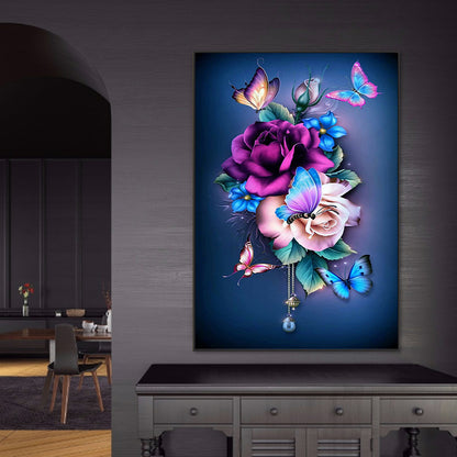 The Flowers - Full Round Drill Diamond Painting 50*70CM