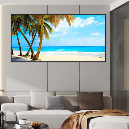 Tamsui Beach - Full Round Drill Diamond Painting 80*40CM
