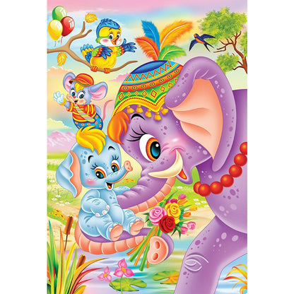 Dumbo - Full Round Drill Diamond Painting 50*70CM