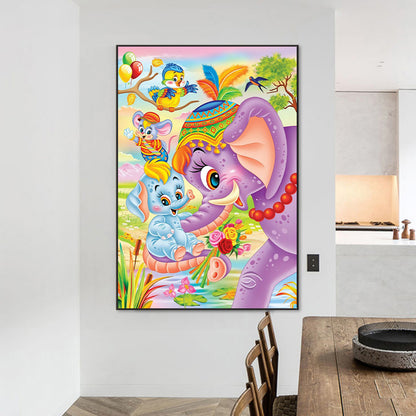 Dumbo - Full Round Drill Diamond Painting 50*70CM