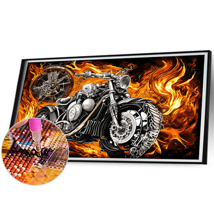 Hot Motorcycle - Full Round Drill Diamond Painting 70*45CM