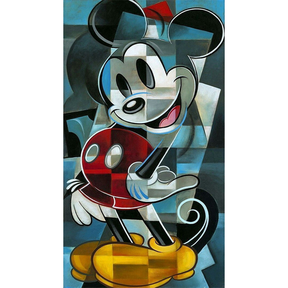 Disney Mickey Mouse - Full Round Drill Diamond Painting 30*60CM