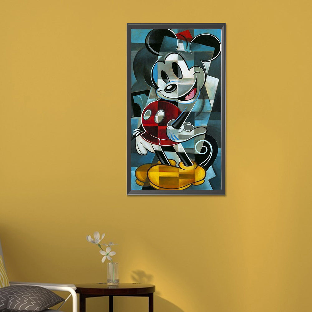 Disney Mickey Mouse - Full Round Drill Diamond Painting 30*60CM