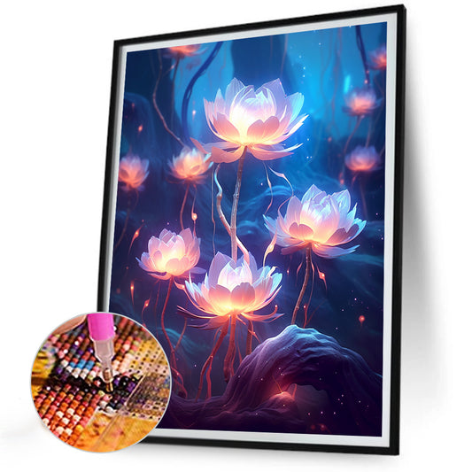 Colorful Flowers - Full Round Drill Diamond Painting 30*40CM