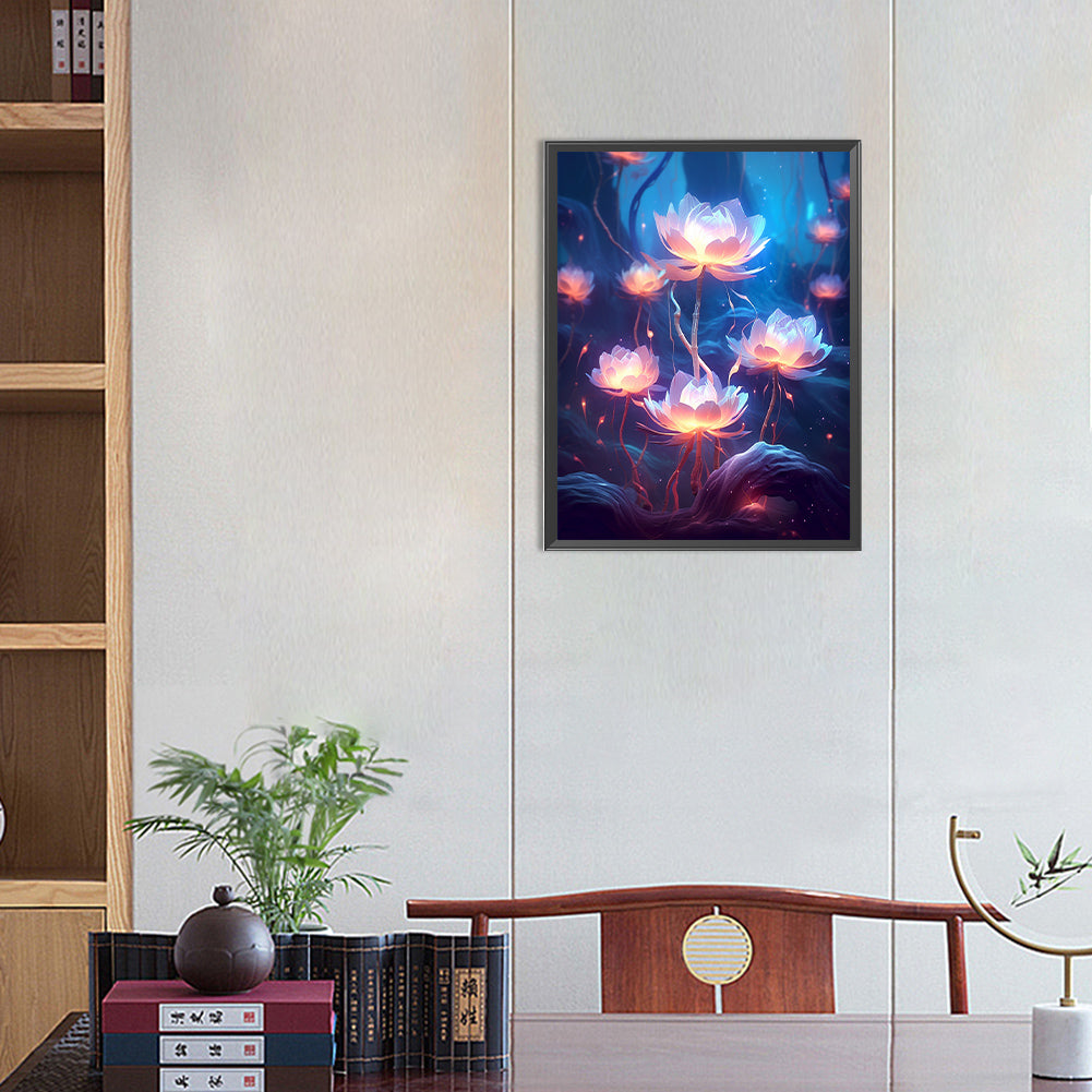 Colorful Flowers - Full Round Drill Diamond Painting 30*40CM