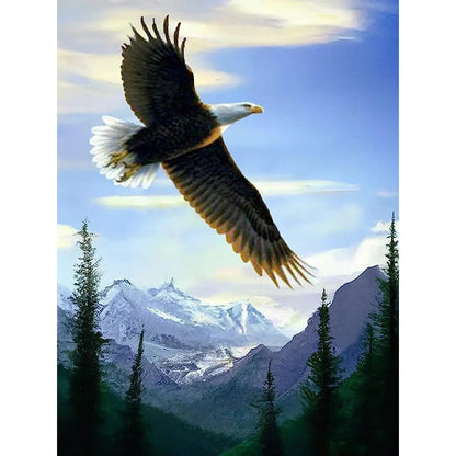 Flying Eagle - Full Round Drill Diamond Painting 30*40CM