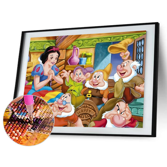 Dwarf - Full Round Drill Diamond Painting 40*30CM