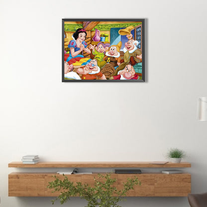 Dwarf - Full Round Drill Diamond Painting 40*30CM