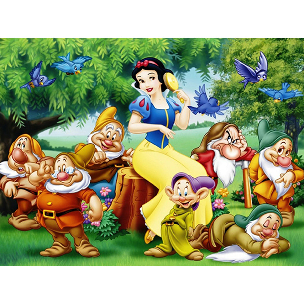 Dwarf - Full Round Drill Diamond Painting 40*30CM