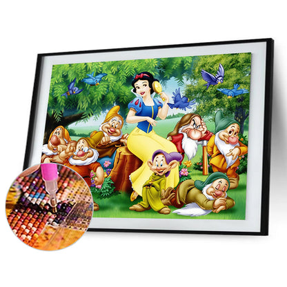 Dwarf - Full Round Drill Diamond Painting 40*30CM