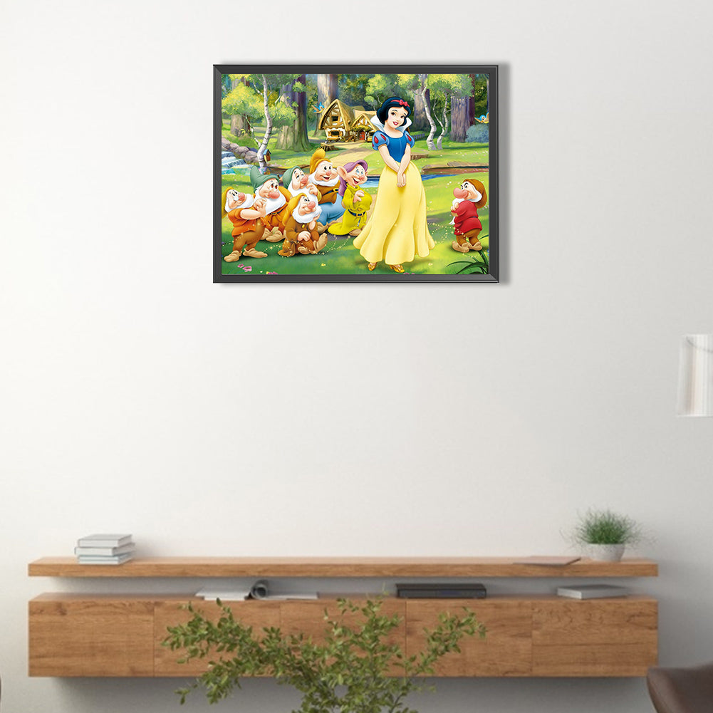 Dwarf - Full Round Drill Diamond Painting 40*30CM