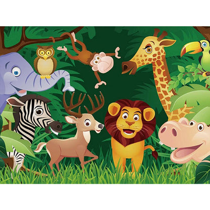 Fauna - Full Round Drill Diamond Painting 40*30CM
