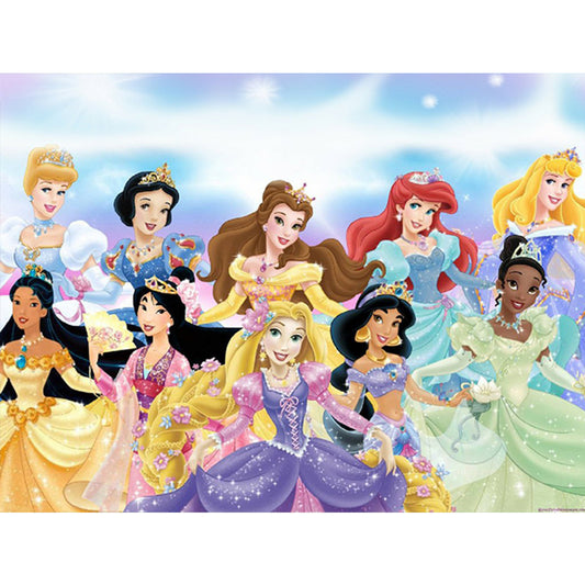 Princess Collection - Full Round Drill Diamond Painting 40*30CM