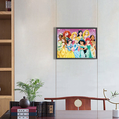 Princess Collection - Full Round Drill Diamond Painting 40*30CM