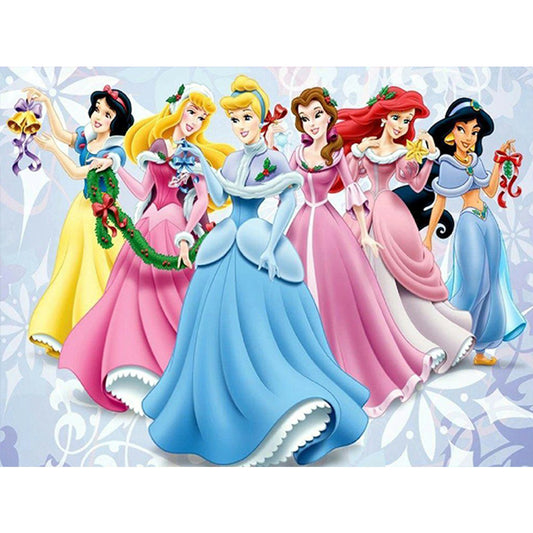 Princess Collection - Full Round Drill Diamond Painting 40*30CM