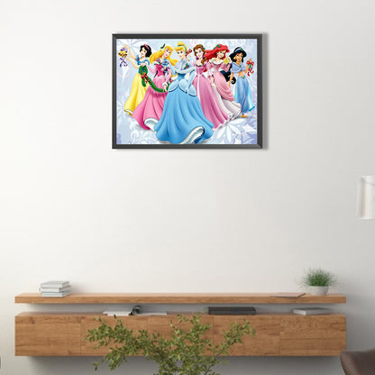 Princess Collection - Full Round Drill Diamond Painting 40*30CM