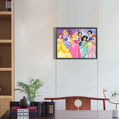 Princess Collection - Full Round Drill Diamond Painting 40*30CM