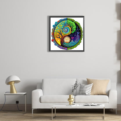 Life Tree - Full Round Drill Diamond Painting 30*30CM