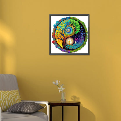 Life Tree - Full Round Drill Diamond Painting 30*30CM