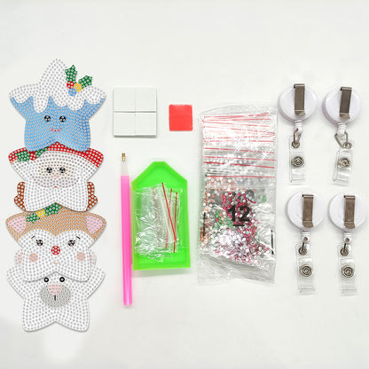 Cute Badge Clip Cartoon ID Card Holders Owl Badge Holder for Office Doctor Nurse