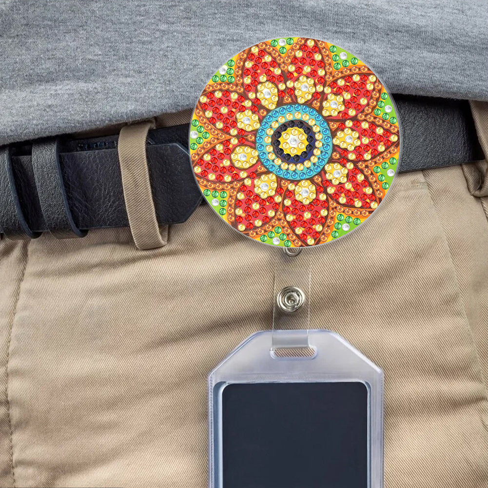 Cute Badge Clip Cartoon ID Card Holders Owl Badge Holder for Office Doctor Nurse