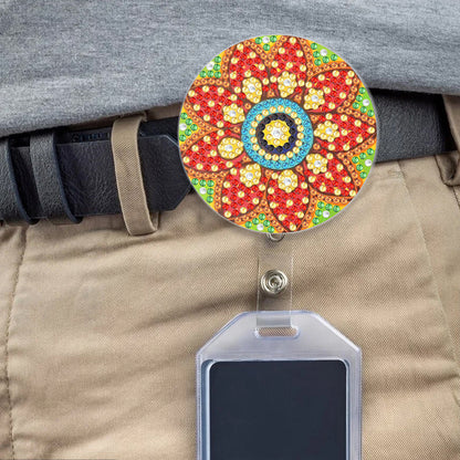 Cute Badge Clip Cartoon ID Card Holders Owl Badge Holder for Office Doctor Nurse