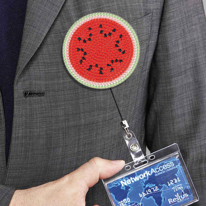 Cute Badge Clip Cartoon ID Card Holders Owl Badge Holder for Office Doctor Nurse