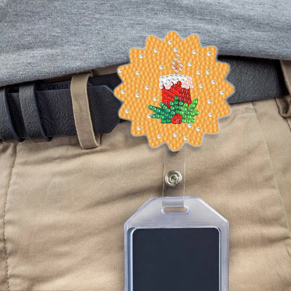 Cute Badge Clip Cartoon ID Card Holders Owl Badge Holder for Office Doctor Nurse