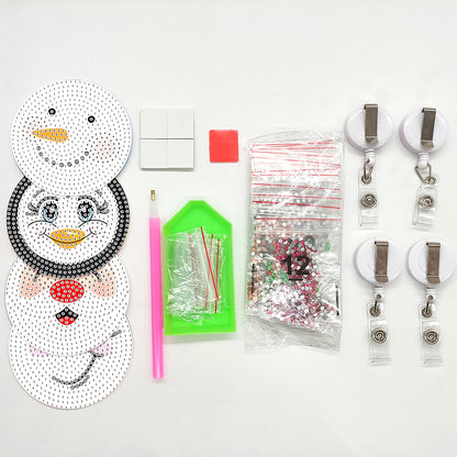 Cute Badge Clip Cartoon ID Card Holders Owl Badge Holder for Office Doctor Nurse