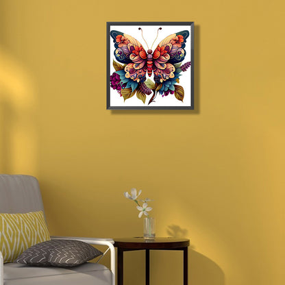 Butterfly - Full Square Drill Diamond Painting 30*30CM