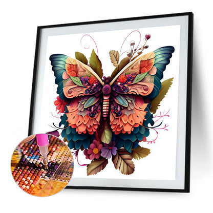 Butterfly - Full Square Drill Diamond Painting 30*30CM