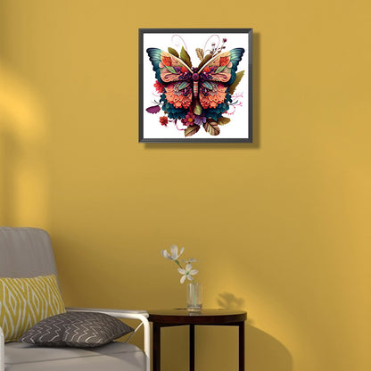 Butterfly - Full Square Drill Diamond Painting 30*30CM