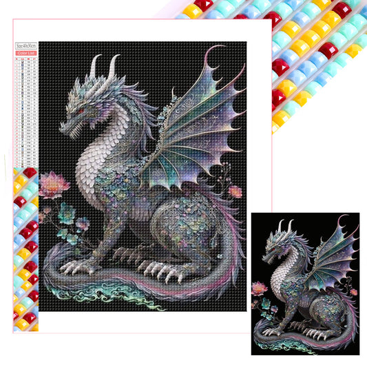 Dragon - Full Square Drill Diamond Painting 30*40CM