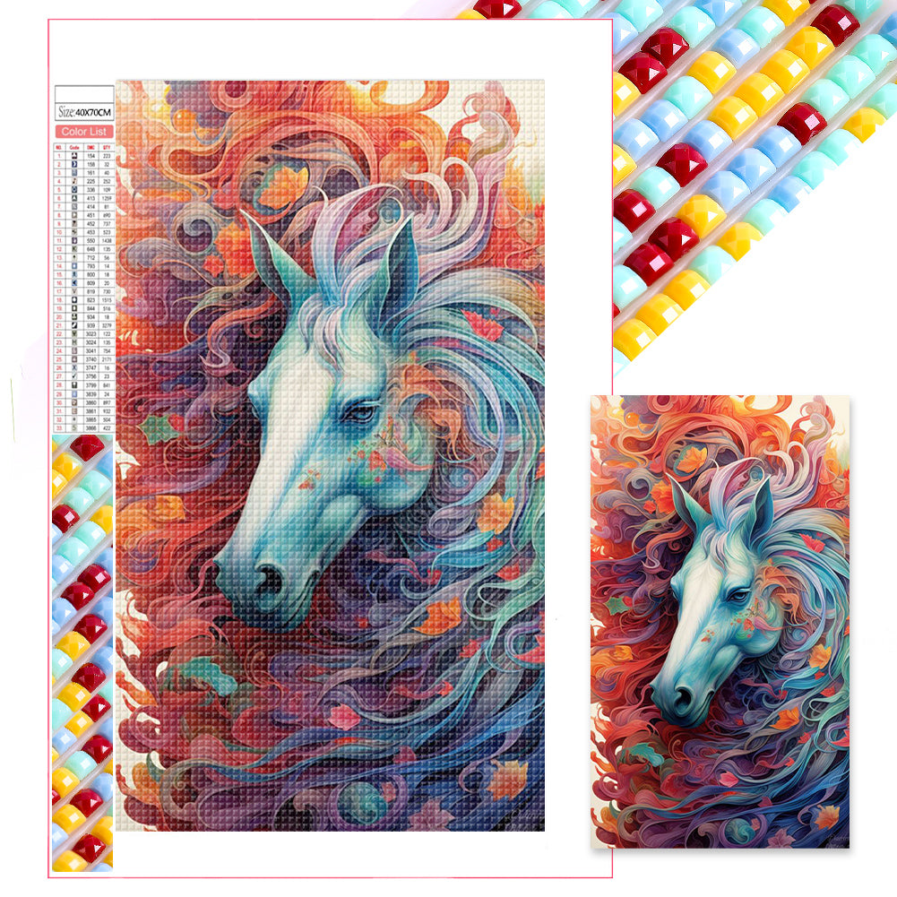 Horse - Full Square Drill Diamond Painting 40*70CM