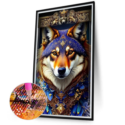 Wolf - Full Round Drill Diamond Painting 40*70CM