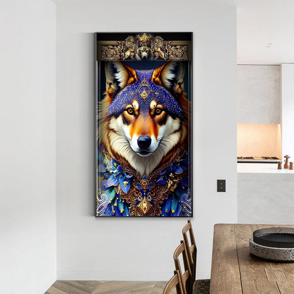 Wolf - Full Round Drill Diamond Painting 40*70CM