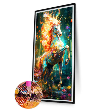 Gorgeous Horse - Full Round Drill Diamond Painting 40*80CM